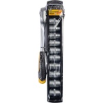 Набір торцевих насадок MASTERTOOL CRV 1/2" 8-19 мм тріскачка 72Т 11 шт 78-1311 - Зображення 2