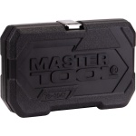 Набір торцевих насадок MASTERTOOL CrV 1/4" 4-14 мм тріскачка 72Т 46 шт кейс 78-2047 - Зображення 6