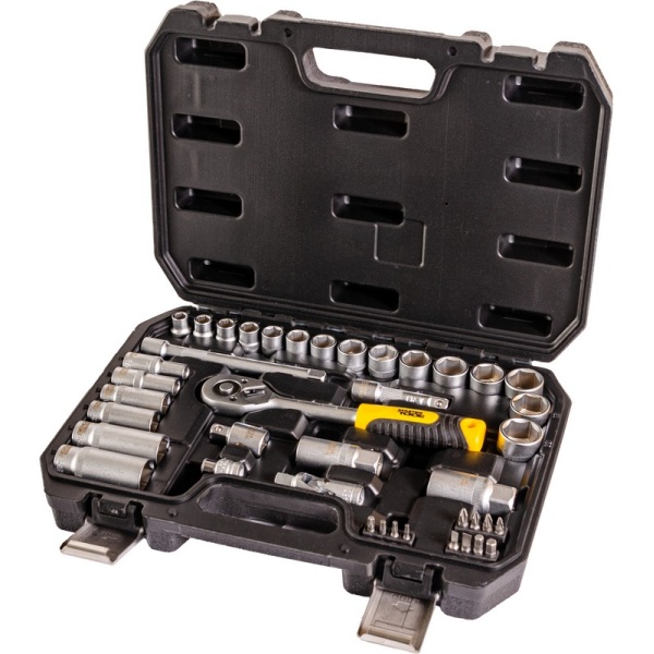 Набір ключів та насадок торцевих MASTERTOOL CRV 3/8" 39 шт 78-3039
