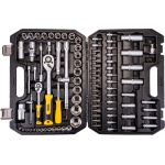 Набір ключів та насадок торцевих MASTERTOOL CrV 1/4" і 1/2" 94 шт 78-5094 - Зображення 3