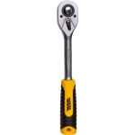 Набір торцевих насадок MASTERTOOL PROFI CrV 1/4"-1/2" тріскачка 72Т 111 шт кейс 78-5111 - Зображення 6