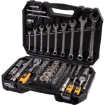Набір ключів і торцевих насадок MASTERTOOL PROFI 1/4"-1/2" тріскачка 72Т 82 шт кейс 78-5182