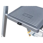 Стрім'янка алюмінієва MASTERTOOL 4 сходинки h=850 мм max 150 кг 79-1104 - Зображення 3