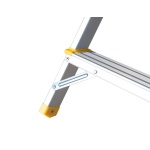 Стрім'янка алюмінієва MASTERTOOL 8 сходинок h=1720 мм max 150 кг 79-1108 - Зображення 8
