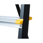 Стрім'янка MASTERTOOL сталь+алюміній 6 сходинок h=1282 мм max 150 кг 79-1206 - Зображення 5