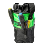 Сумка для інструментів циліндрична MASTERTOOL 220х145 мм 1680 DEN 10 карманів посилене дно 79-1937 - Зображення 5