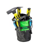 Сумка для інструментів циліндрична MASTERTOOL 220х145 мм 1680 DEN 10 карманів посилене дно 79-1937 - Зображення 6