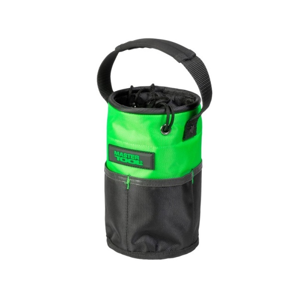 Сумка для інструментів циліндрична MASTERTOOL 220х145 мм 1680 DEN 10 карманів посилене дно 79-1937