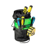 Сумка для інструментів циліндрична MASTERTOOL 220х145 мм 1680 DEN 10 карманів посилене дно 79-1937 - Зображення 7