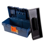 Скринька для інструменту MASTERTOOL 14" (345х170х150 мм) пластикові замки 79-2614 - Зображення 3