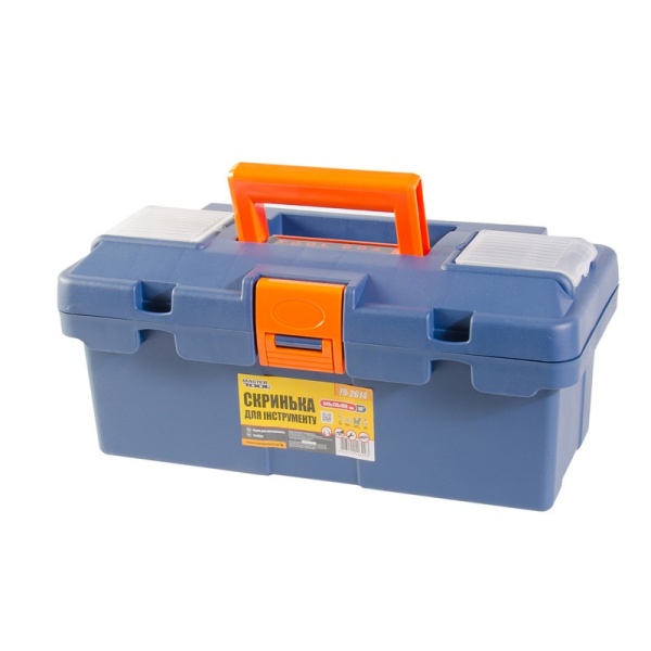 Скринька для інструменту MASTERTOOL 14" (345х170х150 мм) пластикові замки 79-2614