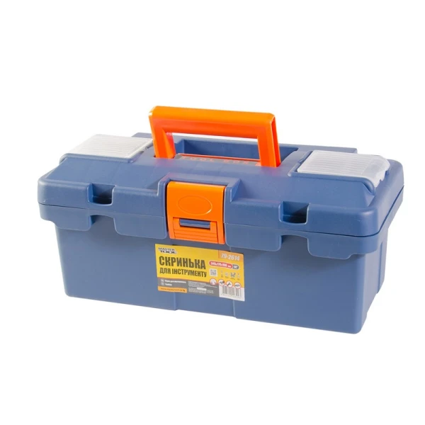 Скринька для інструменту MASTERTOOL 14" (345х170х150 мм) пластикові замки 79-2614