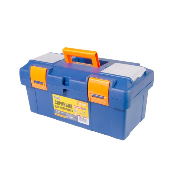 Скринька для інструменту MASTERTOOL 17" (420х220х195 мм) пластикові замки 79-2617