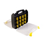 Органайзер із ручкою двосторонній MASTERTOOL 30 секцій 12.5" (310х260х80 мм) 79-3129 - Зображення 2
