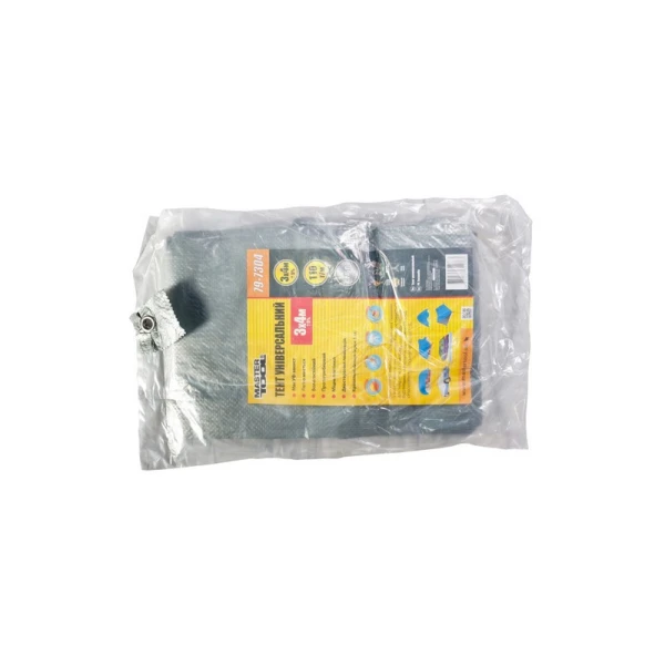 Тент MASTERTOOL 3х4 м 110 г/м² срібло 79-7304