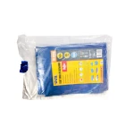 Тент MASTERTOOL 3х5 м 65 г/м² синій 79-9305 - Зображення 2