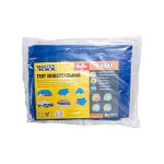 Тент MASTERTOOL 4х8 м 65 г/м² синій 79-9408 - Зображення 2