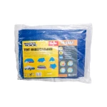 Тент MASTERTOOL 4х8 м 65 г/м² синій 79-9408 - Зображення 2