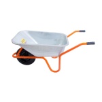 Тачка садово-будівельна одноколісна MASTERTOOL 100 л 160 кг 79-9851 - Зображення 3