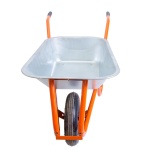 Тачка садово-будівельна одноколісна MASTERTOOL 100 л 180 кг 79-9852 - Зображення 2