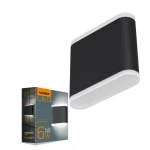 LED Світильник архітектурний IP54 VIDEX 6W 2700K чорний (VL-AR06-062B)