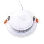 Світильник точковий врізний EVROLIGHT 18Вт коло PLAIN-18R 4200К - Зображення 2