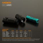Портативний світлодіодний фонарик VIDEX VLF-A156R 1700Lm 6500K - Зображення 13