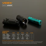 Портативний світлодіодний фонарик VIDEX VLF-A156R 1700Lm 6500K - Зображення 13