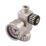 Редуктор з манометром для фарбопульта MASTERTOOL HQ 0-10 бар 1/4" 80-8917