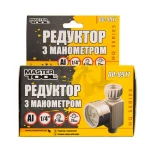 Редуктор з манометром для фарбопульта MASTERTOOL HQ 0-10 бар 1/4" 80-8917 - Зображення 2
