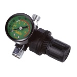 Редуктор з манометром для фарбопульта MASTERTOOL 0-12 бар 1/4" 80-8918