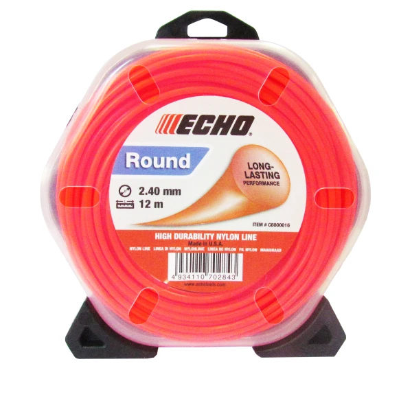 Струна косильна ECHO 2,4 мм 12 м кругла