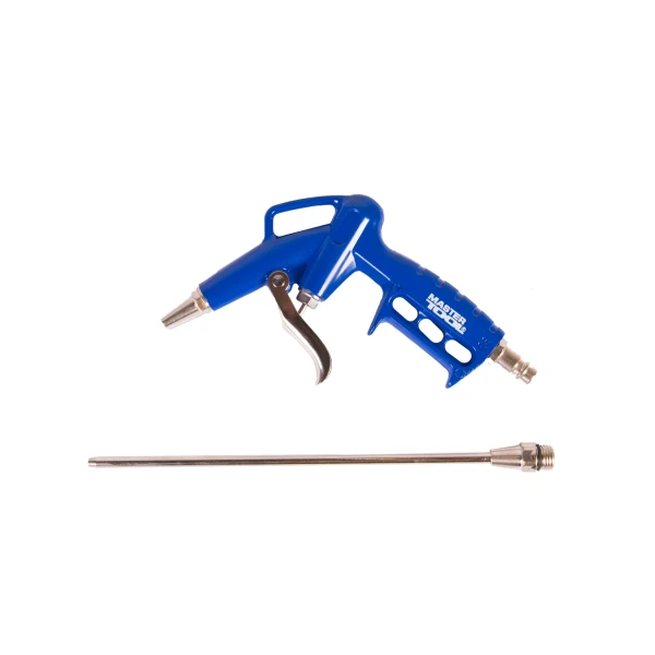 Пневмопістолет продувний MASTERTOOL Ø2 мм 2-6 бар + носик 210 мм 81-8743