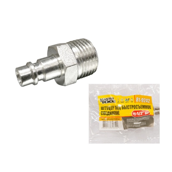 Штуцер під з'єднання швидкоз'ємне MASTERTOOL 1/2" ЗР 81-9242