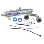(081009) Alum 1/8 28CXP Exhaust Pipe 1P