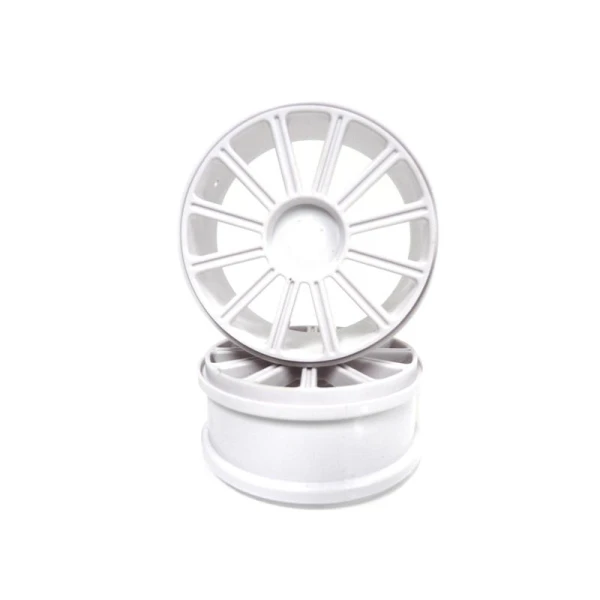 1:8 White Rims For Buggy 2P