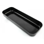 Страва для викладення продуктів, 45.7×16×6.5 см, чорна