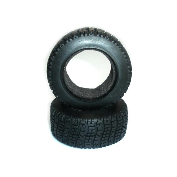 (8E133) Tire w/Foam Insert For Short Course Truck 2P