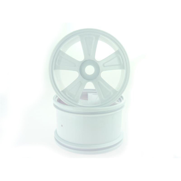 1:8 White Rims For Truggy 2P