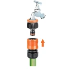 Насадка на кран В1/2" - 3/4" Claber на блістері (8804) - Зображення 3
