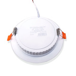 Світильник точковий врізний EVROLIGHT 12Вт коло PLAIN-12R 6400К - Зображення 2