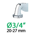 Таймер подачі води Claber DUAL SELECT 8488 - Зображення 2