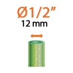 Claber Конектор 1/2"- 5/8" для поливального шлангу Ergogrip - Зображення 2
