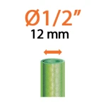 Claber Конектор 1/2" - 5/8" аквастоп для поливального шлангу Ergogrip бл. - Зображення 2