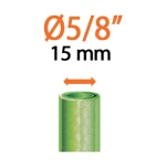 Claber Конектор 1/2" - 5/8" аквастоп для поливального шлангу Ergogrip бл. - Зображення 3
