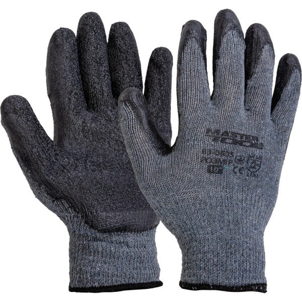 Перчатки MASTERTOOL CRINKLE LATEX COTTON (RECODRAC) 72-77 г 83-0605
