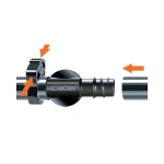 Claber Хомут 16мм для крапельної трубки 1/2"(10шт) - Зображення 3