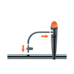 Мікродощувач на спиці Claber 91229 Micro, 10 шт - Зображення 3