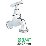 Claber Розподілювач 3/4"У вихід 2-х канальний 3/4"Н - Зображення 2