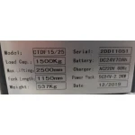 Штабелер електричний Vulkan CTQB 1500 кг, 2.5 м - Зображення 8